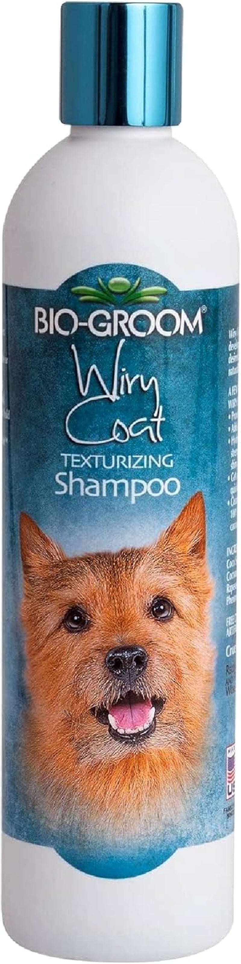 Wiry Coat Tearless Dog Shampoo - 12 Fl Oz, Cruelty-Free Puppy and Cat Grooming Solution, Made in the USA, Texturizing Formula